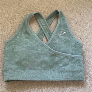 GYMSHARK CAMO SEAMLESS SPORTS BRA
